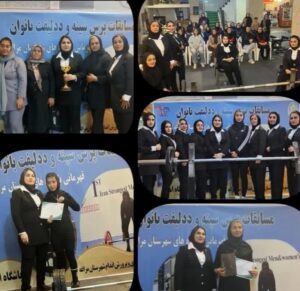 مسابقات قهرمانی ددلیفت و پرس سینه بانوان در مراغه برگزار شد