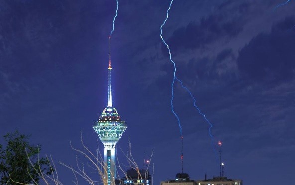 هشدار هواشناسی: رگبار و رعد و برق شدید در تهران