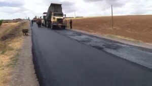 ۱۳ کیلومتر راه روستایی در مراغه آسفالت شد