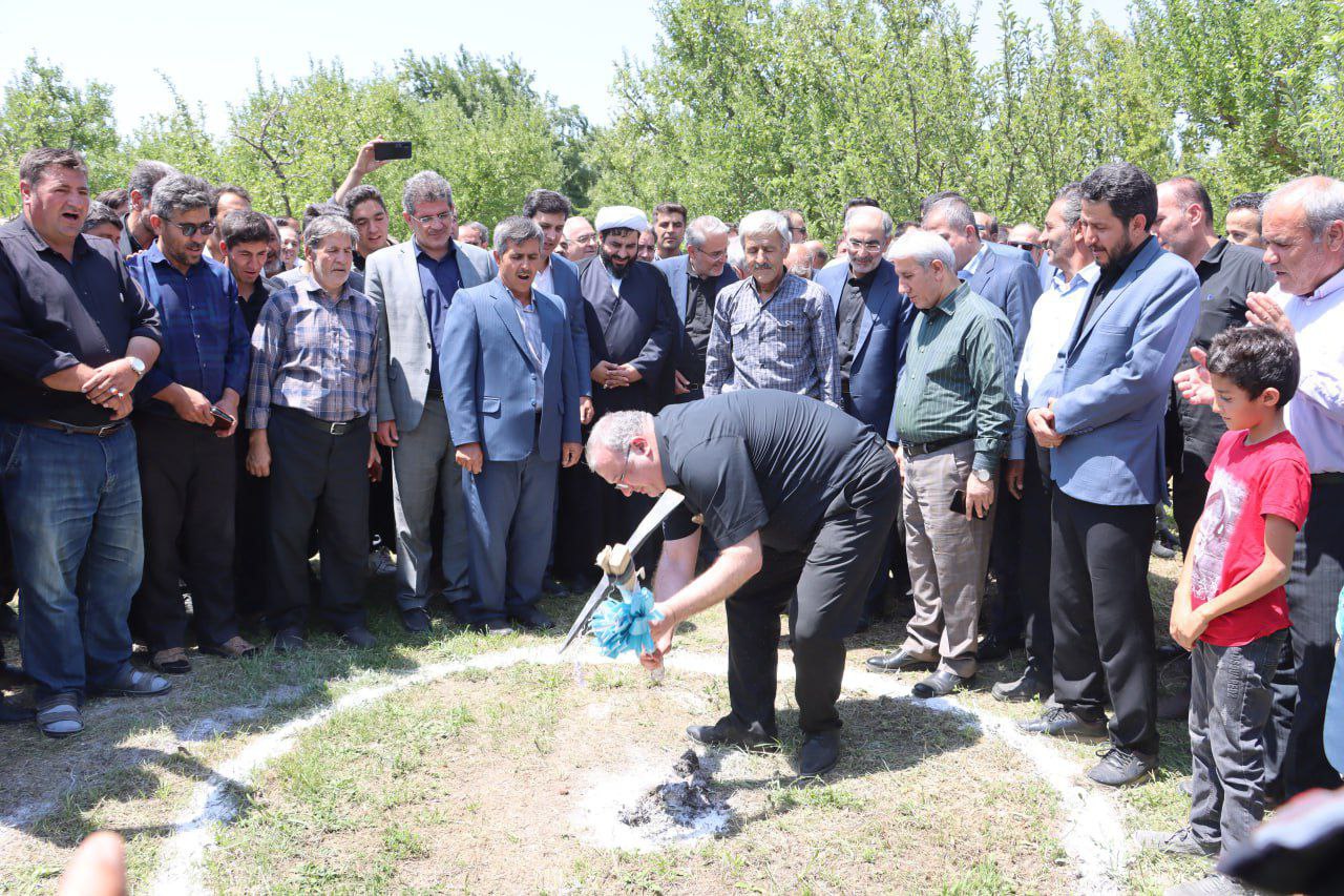 کلنگ‌زنی مدرسه جدید در شلیلوند؛ گامی مهم در راستای توسعه آموزش