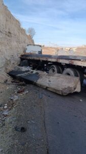 تصادف مرگبار تریلی در جاده مراغه-هشترود