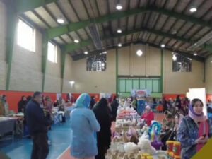 افتتاح نمایشگاه توانمندی‌های زنان سرپرست خانوار و کارآفرین در مراغه