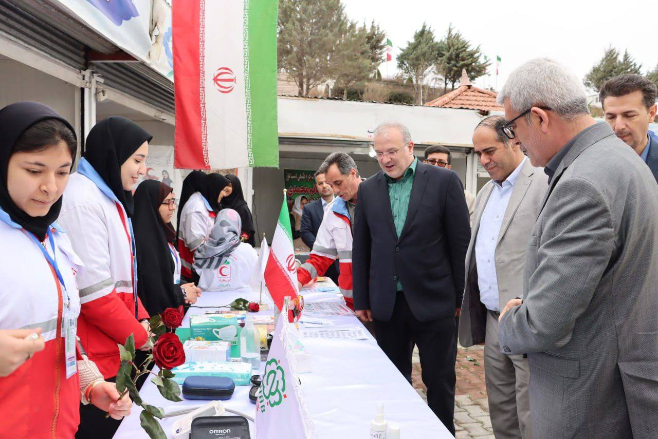 استقبال گرم از مسافران نوروزی در مراغه