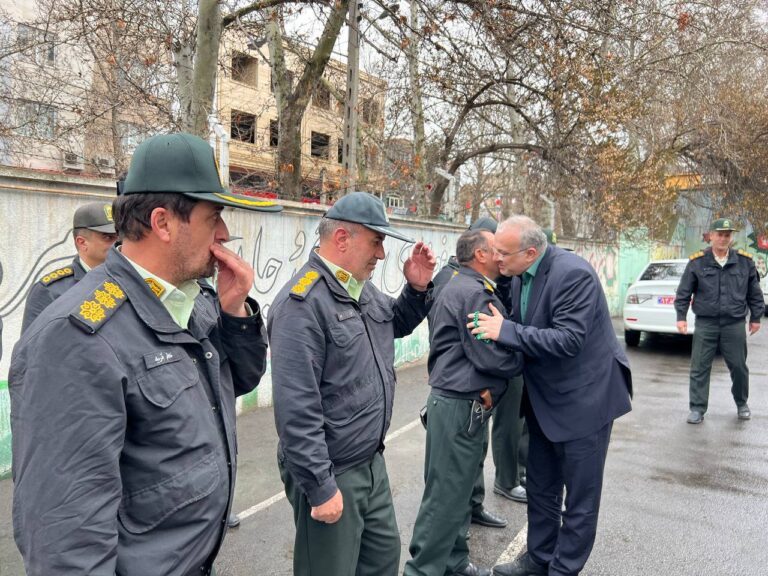 دیدار نوروزی نماینده مراغه با پرسنل فرماندهی انتظامی شهرستان