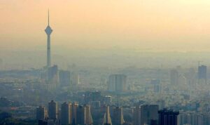آلودگی هوای تهران به سطح نارنجی رسید