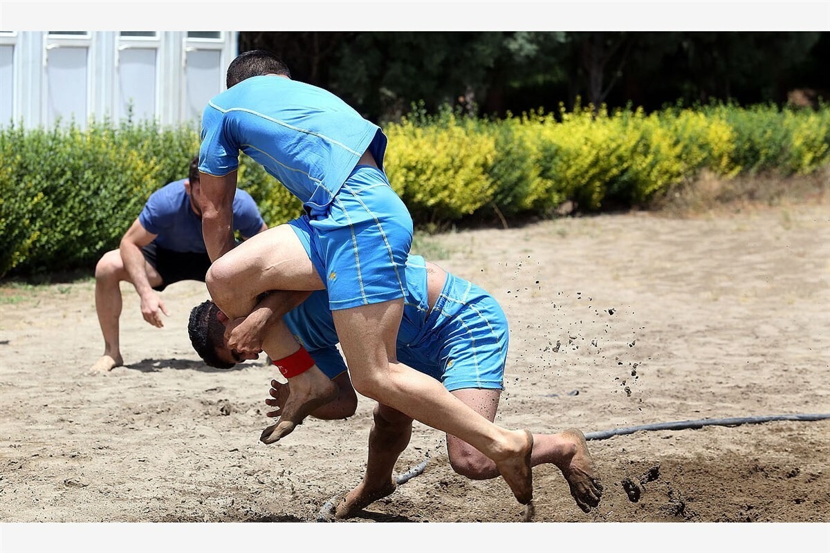 اردوی تیم ملی کشتی ساحلی در مراغه برگزار می‌شود