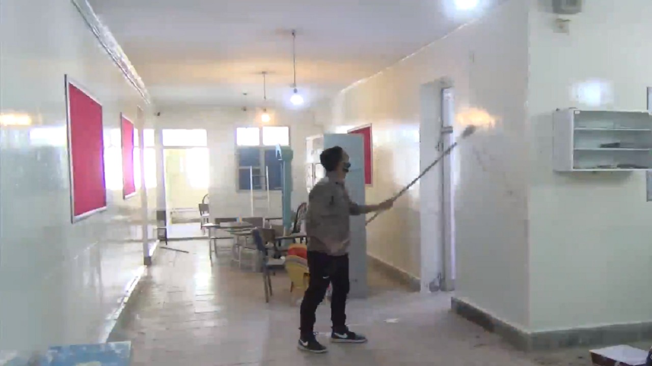 شاداب‌سازی مدارس با طرح آموزشی شهید عجمیان در مراغه