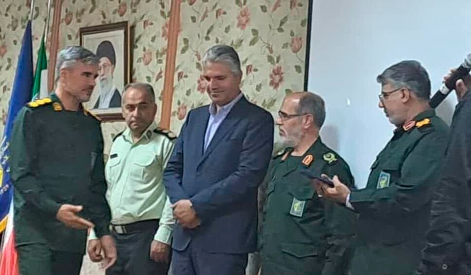 معرفی فرمانده جدید حفاظت هواپیمایی فرودگاه‌های آذربایجان‌شرقی