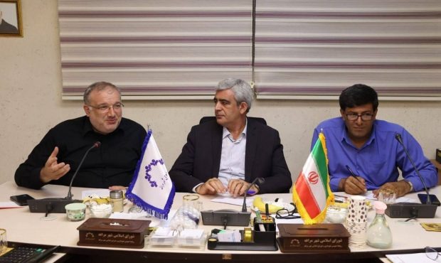 برگزاری نشست هم‌اندیشی مدیران شهری مراغه با نماینده مجلس