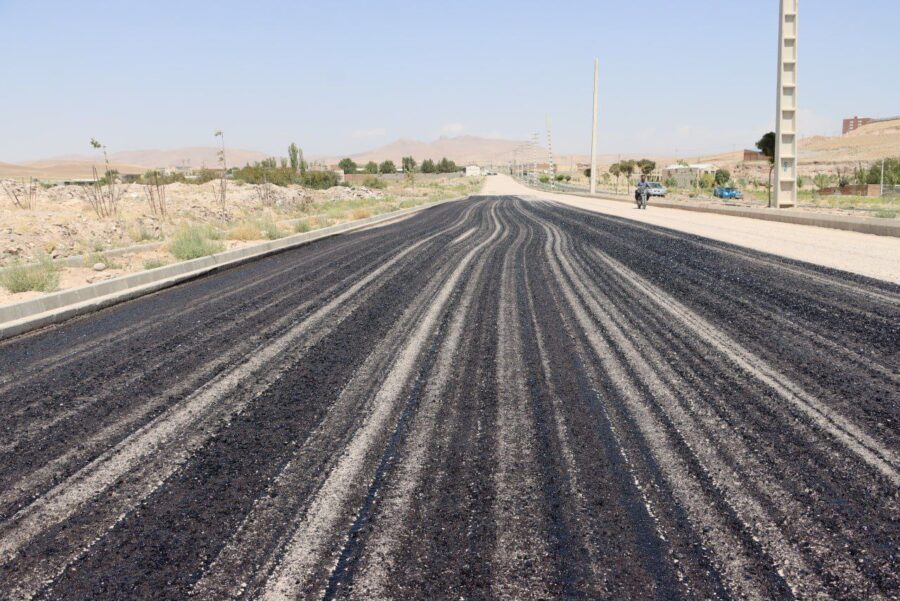آغاز آسفالت‌ریزی باند دوم کمربندی غربی مراغه، کاهش ترافیک و توسعه