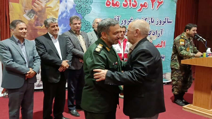 گرامیداشت مقام آزادگان و ایثارگران در مراغه