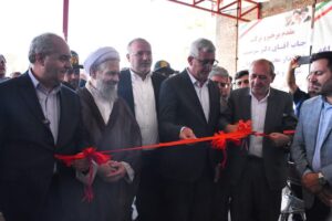 افتتاح سردخانه ۴ هزار تنی «آذران سیب سهند مراغه» با حضور استاندار آذربایجان شرقی