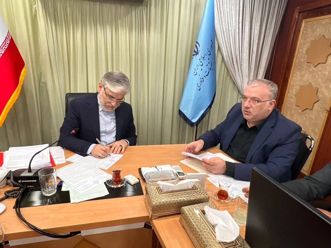 دیدار دکتر موسوی با وزیر علوم، تحقیقات و‌فناوری