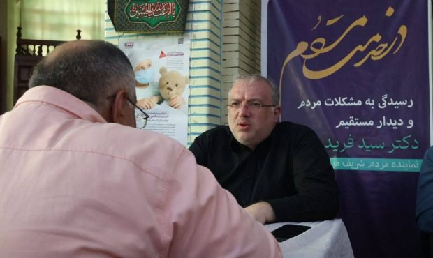 دیدار مردمی دکتر موسوی در مسجد جامع مراغه