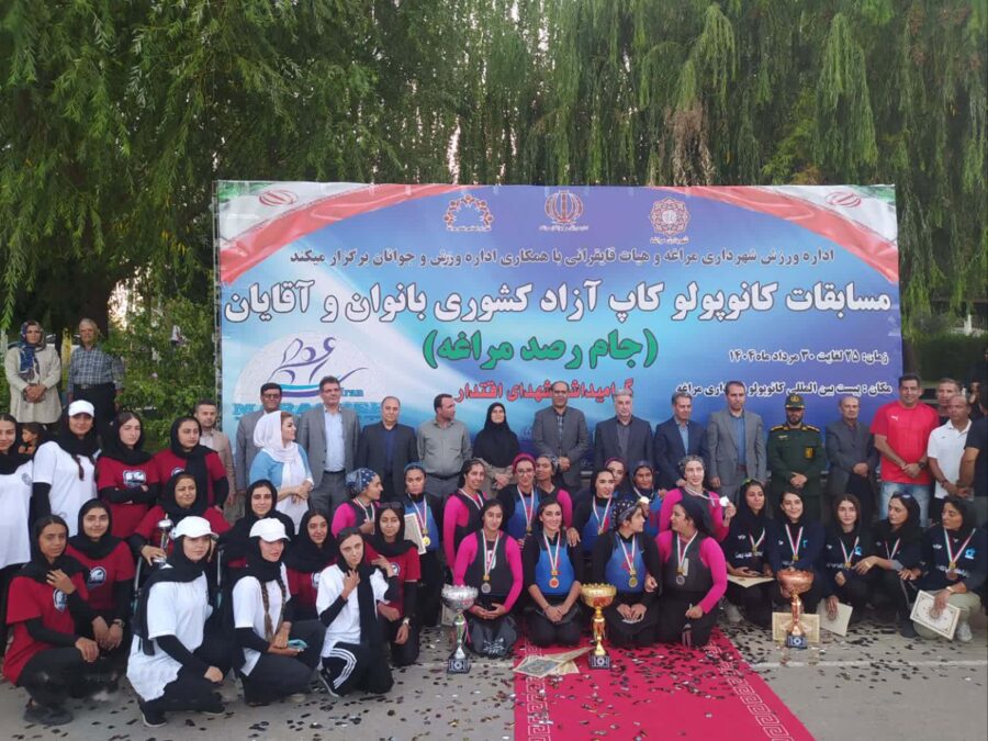 درخشش بانوان البرز در مراغه، قهرمانی در کاپ آزاد کانوپولو کشور