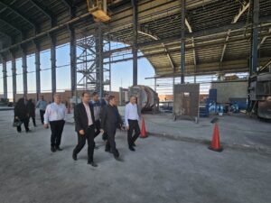 افتتاح کارخانه فولاد اسنوند مراغه در هفته دولت