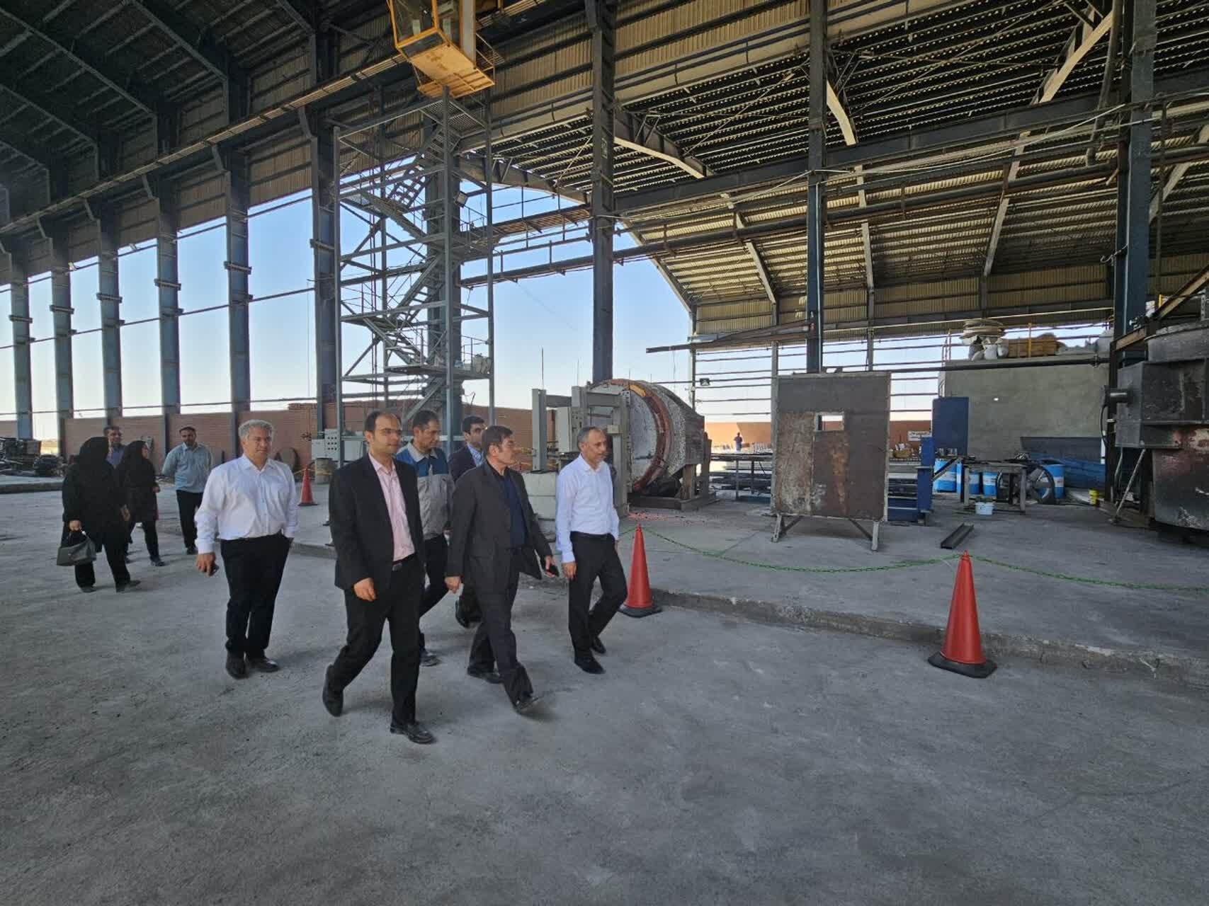 افتتاح کارخانه فولاد اسنوند مراغه در هفته دولت