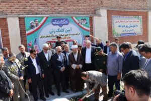 افتتاح و کلنگ‌زنی مدارس خیرساز در مراغه با حضور استاندار آذربایجان شرقی