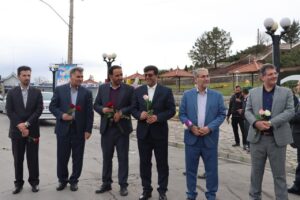 استقبال شهردار و رئیس کمیسیون فرهنگی مراغه از مسافران نوروزی