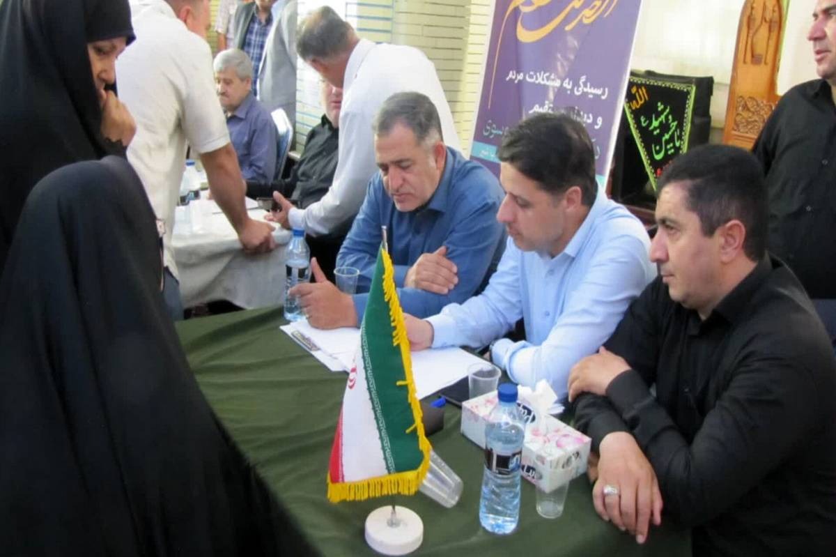 میز خدمت، زمینه‌ساز ارتباط بی‌واسطه مسئولان با مردم مراغه