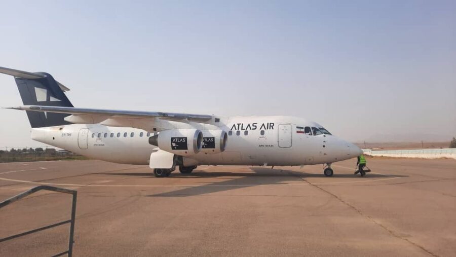 غاز به‌کار مسیر پروازی جدید اطلس‌ایر: مشهد–مراغه–تهران