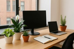 5 تا از بهترین گیاهان مناسب برای میزکار که به شما انرژی می دهند!