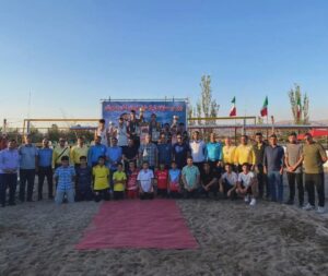 پیروزی درخشان شهرداری مراغه «الف» در والیبال ساحلی