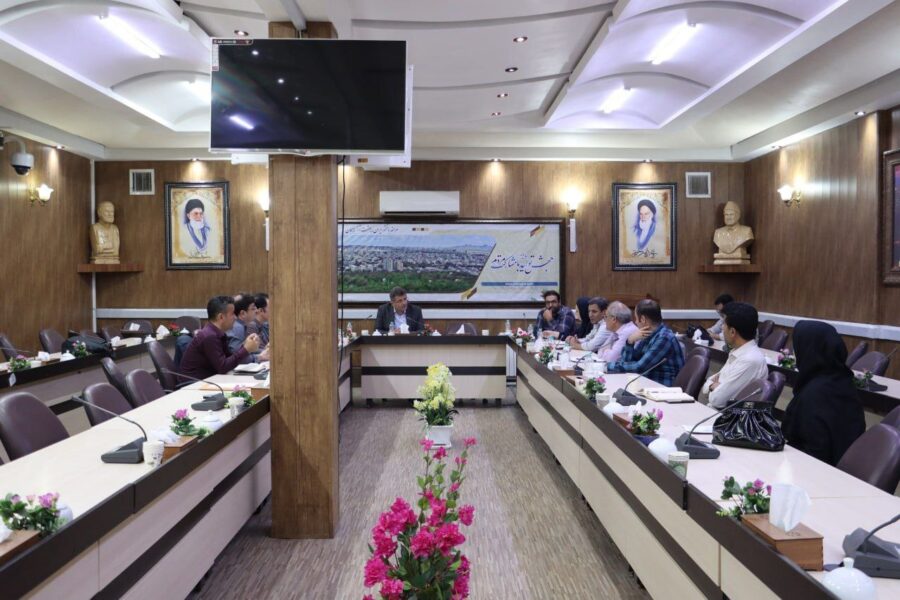 برگزاری جلسه کمیته فنی کمیسیون ماده ۵ در شهرداری مراغه