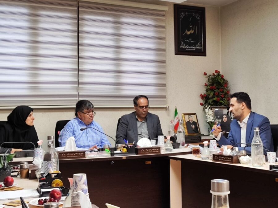 نشست کمیسیون اداری و مالی شورای اسلامی شهر مراغه برگزار شد