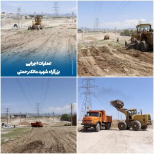 آغاز عملیات اجرایی بزرگراه شهید مالک رحمتی در مراغه