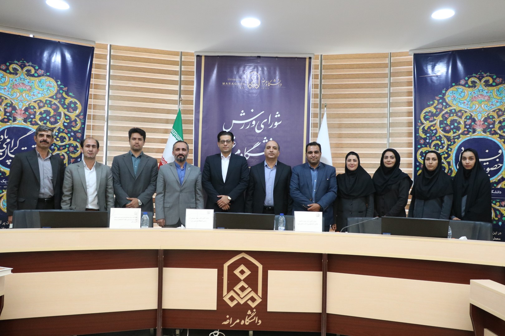 سی‌ویکمین جلسه شورای ورزش در دانشگاه مراغه برگزار شد