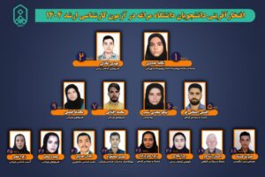 درخشش دانشجویان دانشگاه مراغه در کنکور کارشناسی ارشد ۱۴۰۴