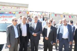 افتتاح همزمان سه طرح عمرانی در دانشکده علوم پزشکی مراغه