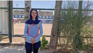 بانوی تنیسور مراغه‌ای، فاتح مسابقات ۱۰۰ امتیازی تبریز شد