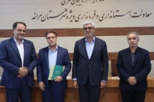 انتصاب معاون جدید هماهنگی امور عمرانی در فرمانداری ویژه مراغه
