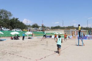 شروع تور والیبال ساحلی کاپ آزاد کشور در شهر مراغه