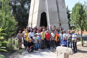 گردشگران کمپرسوار «دوستان صمیمی» مهمان مراغه شدند