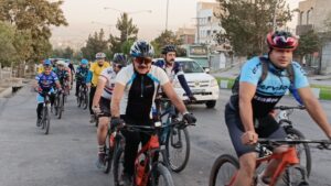 مراغه میزبان همایش دوچرخه‌سواری کوهستان