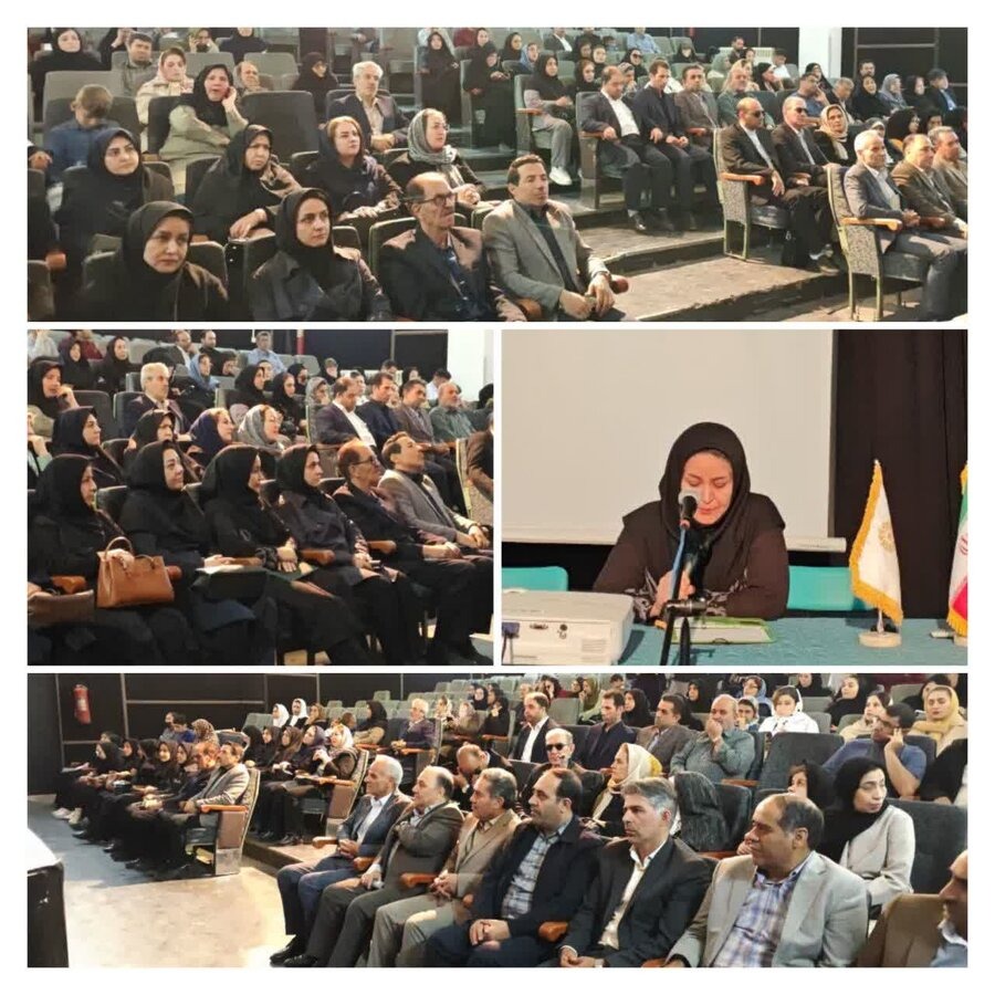 همایش بزرگداشت روز عصای سفید در مراغه برگزار شد