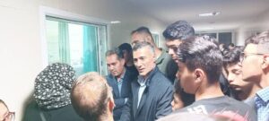 جامعه ورزشی مراغه در کنار قهرمان سانحه‌دیده؛ عیادت رئیس اداره ورزش و دبیرکل پرتوما از علی رمضانی