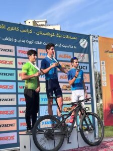 دوچرخه‌سوار مراغه‌ای، نفر اول لیگ کراس کانتری کشور شد