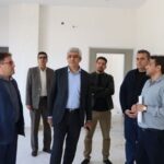بازدید معاون استاندار و فرماندار ویژه مراغه از ساختمان جدید انتقال خون