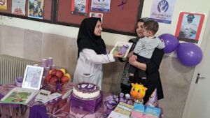 گرامیداشت روز جهانی نوزاد نارس در مراکز خدمات سلامت مراغه برگزار شد