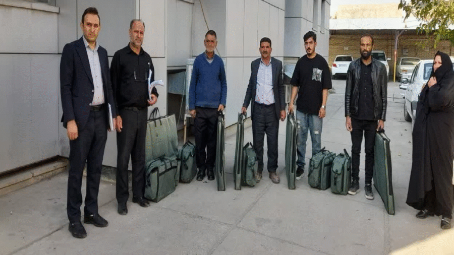 تحویل تجهیزات انرژی خورشیدی به عشایر منطقه سهند