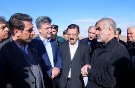 بازدید میدانی نایب‌رئیس مجلس از آزادراه مراغه–هشترود (قطعه ۵)