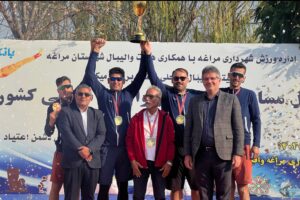 قهرمانی بندر دیّر در آغاز رقابت‌های لیگ برتر والیبال ساحلی