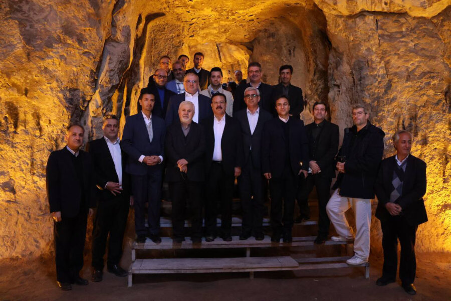 حضور قائم‌ مقام وزیر میراث فرهنگی در اماکن تاریخی مراغه