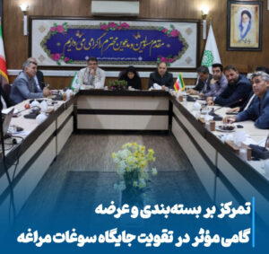 تحولی نو در بسته‌بندی سوغات مراغه، گامی استوار به‌سوی بازارهای ملی و جهانی