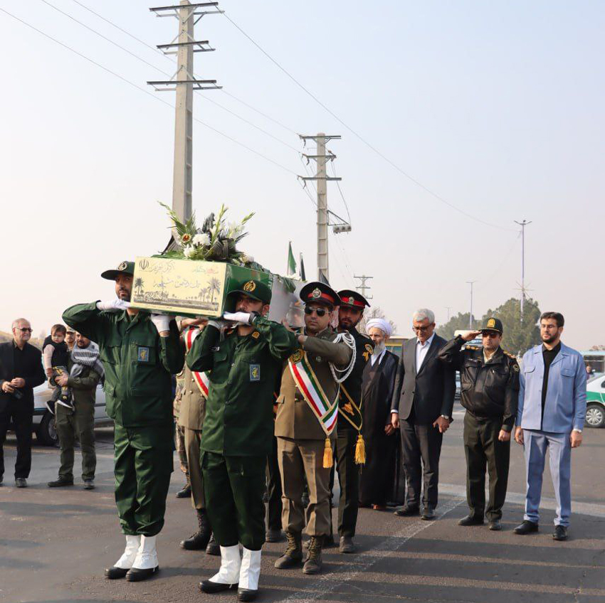 مراغه در آیین باشکوه استقبال، میزبان پیکر مطهر شهید گمنام شد