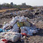 آلودگی زباله، تهدیدی جدی برای محیط زیست رودخانه صوفی‌چای مراغه